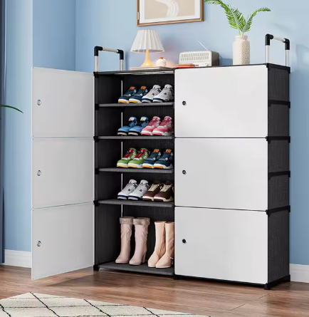 Miniatura 4 de ZAPATERO DOBLE DE 3 NIVELES CON CUBIERTA